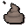 x10 Fossilised dung
